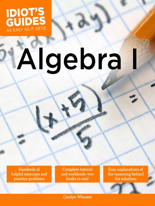Title details for Algebra I by Carolyn Wheater - Available